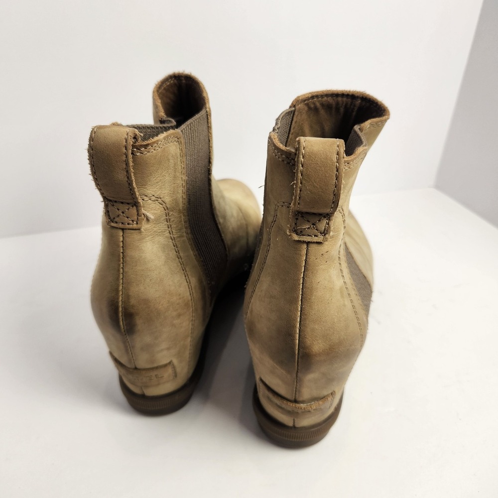 Sorel Joan Of Arctic Wedge II Boots Light Green Size 10.5 - Picture 3 of 10